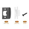 sourcing map 2 Set Door Strike Plate, 57mm x 45.0mm