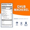 Bumble Bee Chub Mackerel, 15 oz Can - Canned Mackerel