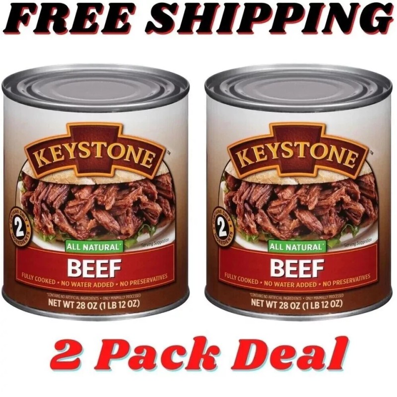 Keystone (8 Cans) Keystone Beef **ALL NATURAL - NO PRESERVATIVES