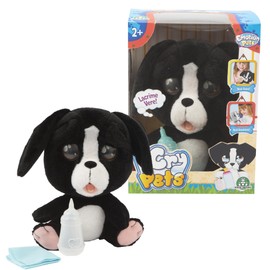 Giochi Preziosi Cry Pets Plush Toy with Functions, Black