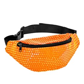 W WIDMANN MILANO Party Fashion - Sequin Waist Bag Fanny Pack Fanny Pack Fancy Dress Accessory
