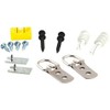 Hangman Products Hängeleuchte D-Form, sehr robust, Mehrfarbig, 1,7 x 9,52