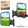 Universal Folding Golf Cart Side View Mirrors for EZGO, Club