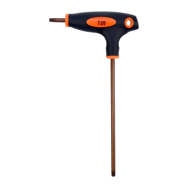 Antrader T20 Torx Screwdriver,Anti Tamper Proof Torx Key,S2 Steel T-Handle