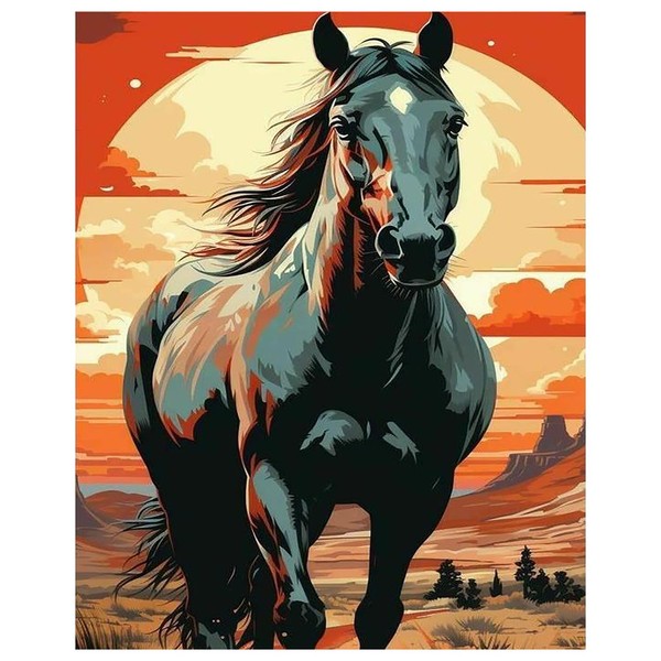 Paint by Numbers Cow, Paint by Numbers Adult, Paint by