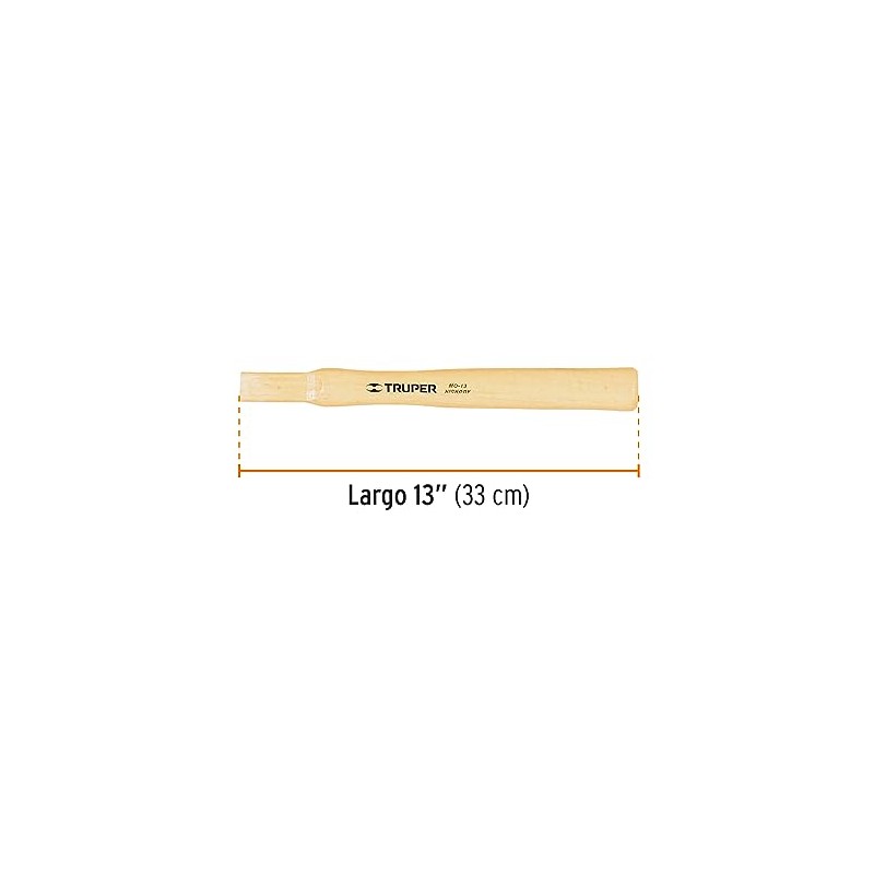 Truper MG-MO-1316, Mango de reposición para martillos MO-16, MO-20 Y