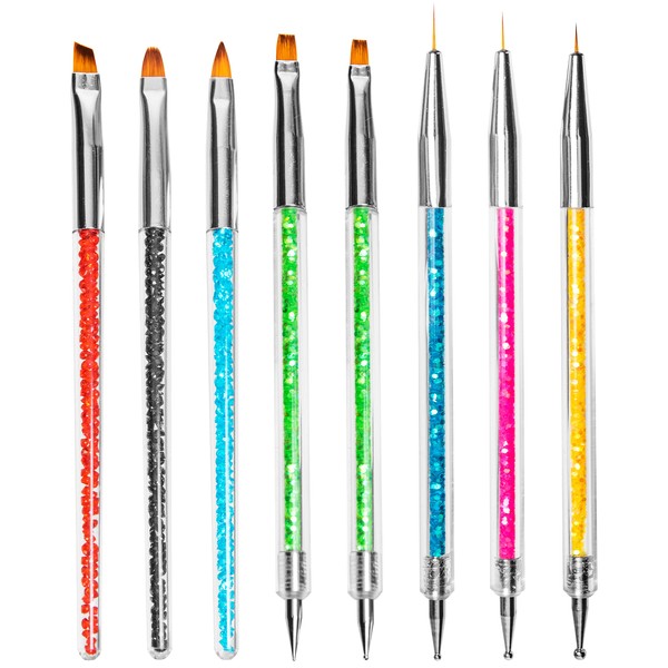 Create Stunning Nail Art with HOMEREVEL Brush Set - 8