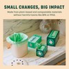 HoldOn 4-Gallon Trash Bags – Heavy-Duty and Compostable, Small Kitchen