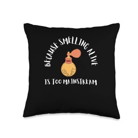 Fragrance Chemist Perfume Testing Perfum Eau De Toilette Throw Pillow