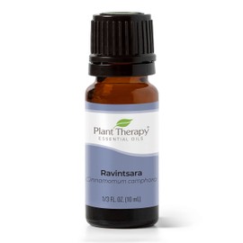 Plant Therapy Ravintsara Essential Oil 10 mL (1/3 oz) 100% Pure, Undiluted, Therapeutic Grade
