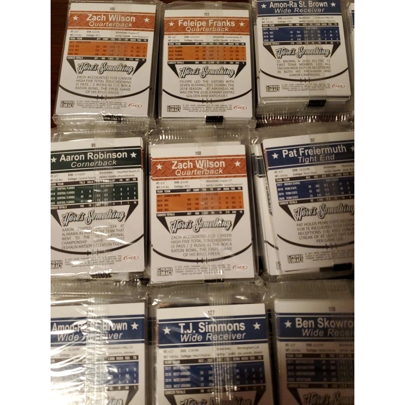 2021 Sage Football Premier Draft FACTORY SEALED - RANDOM PACK