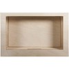 Rayher DIY Kit Wooden Shadow Box Frame, 3D Frame for