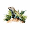 Iguana Stickers, Reptile Mugs & Cups, Wall Decor, Covering Marks,