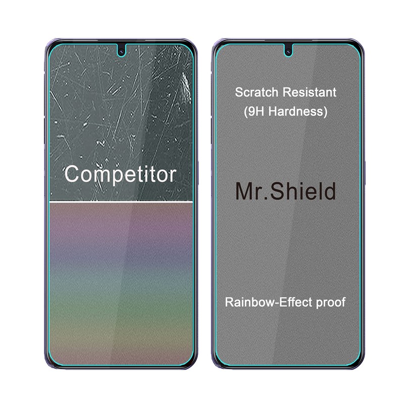 Mr.Shield [3-Pack] Screen Protecter For NUU A25 [Tempered Glass] [Japan