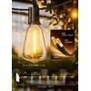 Brightown 108FT Solar String Lights Outdoor Waterproof with Remote, 50+2