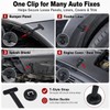 200Pcs Universal Cable Tie Buckle Fixion Tools Zipper Clips for