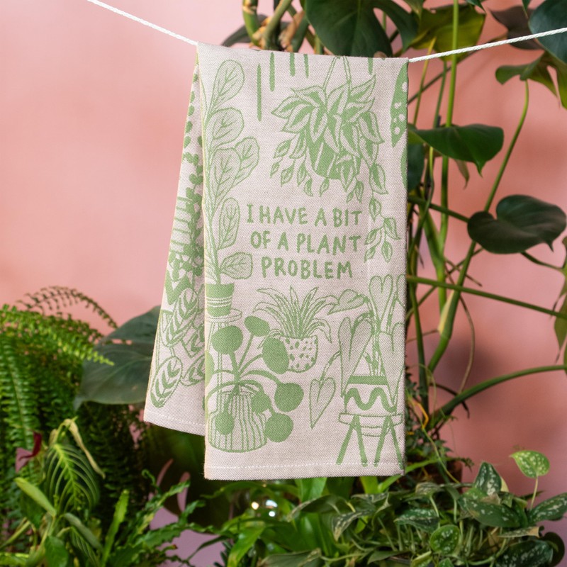 Blue Q Woven Funny Dish Towel ~ I Have a
