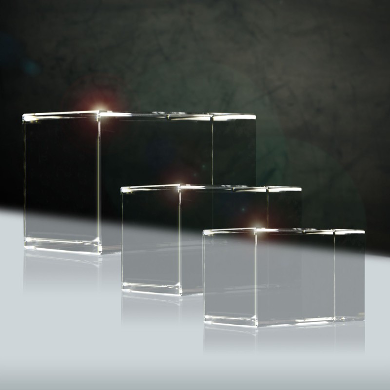 Crystal Portait (3D) | Cuboid 80 mm | 1 to