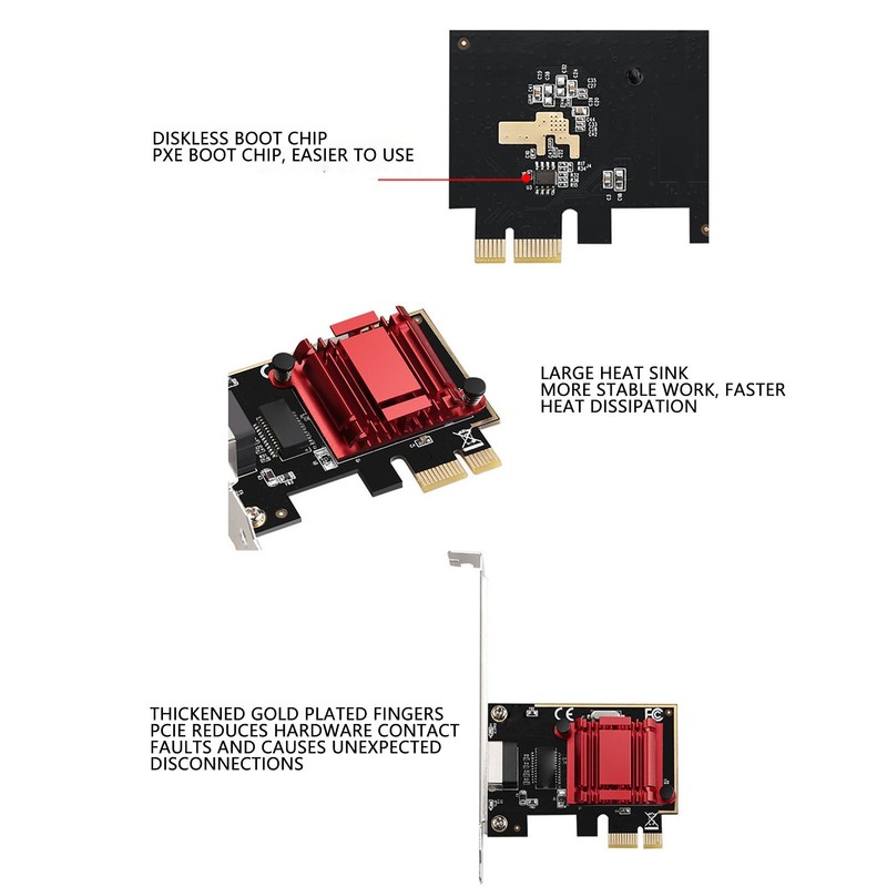 PCIE Ethernet Adapter Card RJ45 PCI Express Ethernet LAN Card