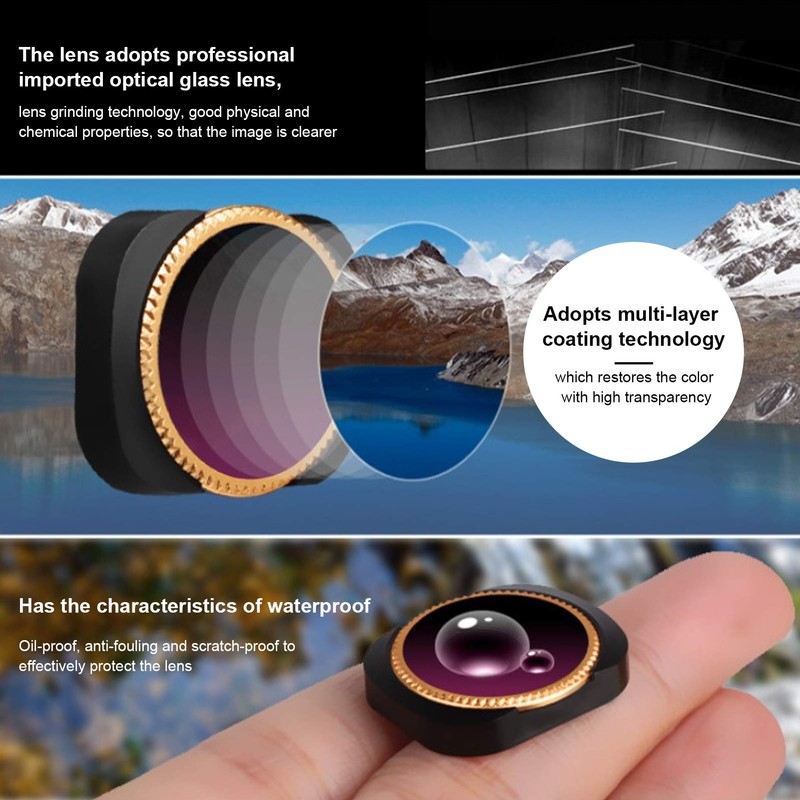 VBESTLIFE Handheld Camera Magnetic Lens Filter CPL Polarizer for DJI