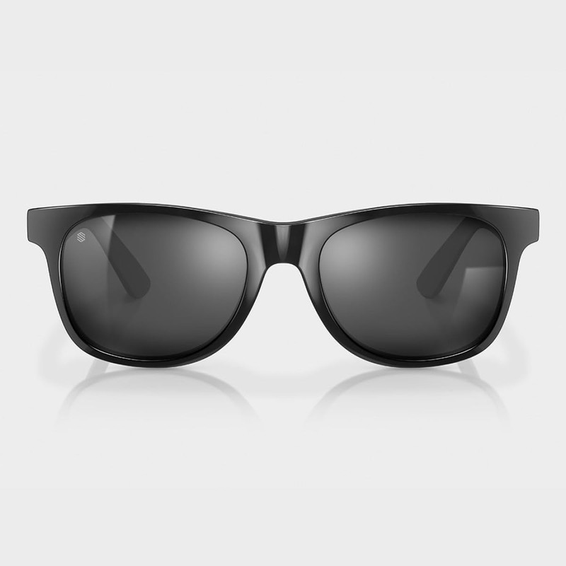 SIROKO - Sunglasses with Recycled Material Total Black - Black,