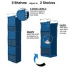 ABRA® 3 Shelf Hanging Locker Organizer for School, Gym, Work,