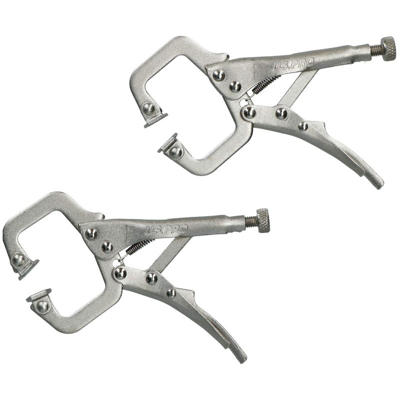 5” Mini Locking C Clamps Adjustable Fastener Welding Clamp Mole