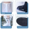 Aolegoo Waterproof Overshoes, Reusable Non-slip Long Boot Waterproof Overshoes Ideal