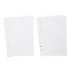 Okuna Outpost A5 Binder Inserts with Dotted Paper, Lined Paper,
