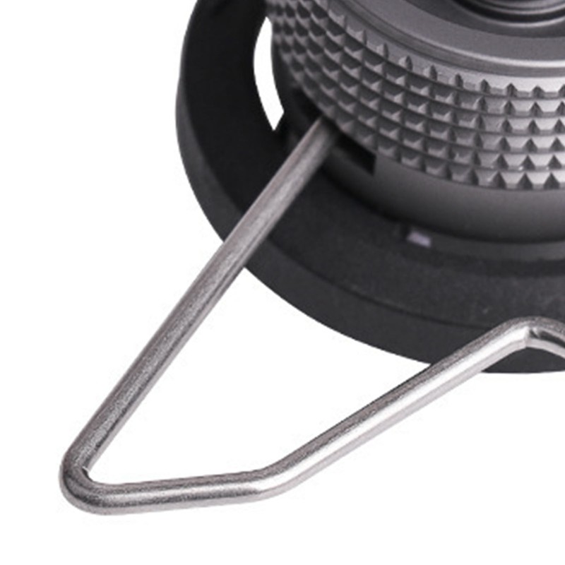 Camping Stove Adapter Aluminum Alloy Nylon Gas Tank Conversion Head