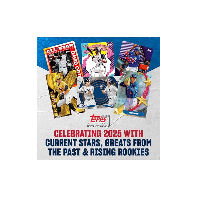 2025 Topps Baseball Series 2 - Factory Sealed - Value