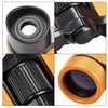 sourcing map Binoculars 4X30 Compact Foldable Binoculars Shock Proof Orange