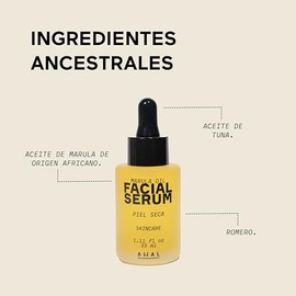 AHAL Suero Facial Marula Africana Piel Grasa Mixta y Madura 33 ml