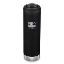 Klean Kanteen Unisex - Adult TKWide VI Water Bottle, Shale Black (Matte), 592 ml
