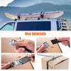 ieron Pack of 2 Tie Down Straps with Ratchet, 3