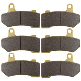 Zinger Brake Pad for Harley Davidson 08-22 FLHR Road King FLHX Street Glide,08-20 FLHTCU Ultra Classic Electra Glide VRSCDX Night Rod,15-22 Road Glide FLTRX Limited FLHXS Street Glide Special