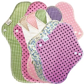 [Trial Price] Cloth Napkin for Night + Daytime 1 Piece Set *Pattern Leave Pattern Fluffy Cotton to Protect From Cold [Made in Japan]