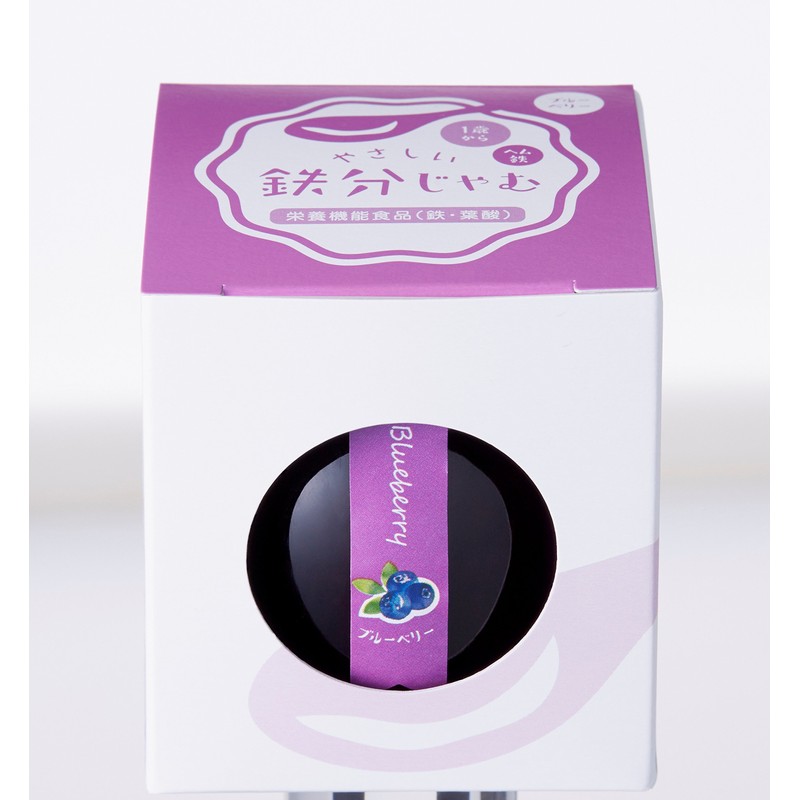 やさしい鉄分じゃむ100ｇ (100ｇ×１個) ヘム鉄 葉酸 ビタミンB6 ビタミンB12 ビタミンB1 ビタミンB2 ビタミンE ビタミンA