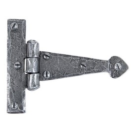 From The Anvil Pewter 4 Inch Arrow Head T Hinge (Pair)