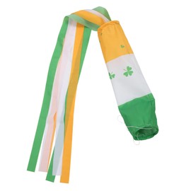 Levemolo Saint Patrick's Day Windsock Decorative Flag for Yards Porches and Gardens Material for Festive Atmosphere