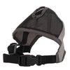 Adjustable Bulldog Mask Bite and Barking Dog Muzzle Eye Closed