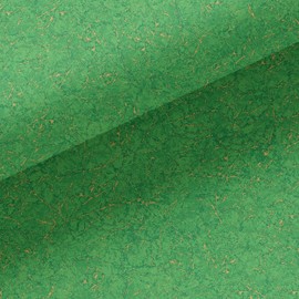Connecting Threads Green Metallic 100% Cotton Fabric by The Yard, Metallic Accents, American-Grown Cotton, 3 Yards of Precut Fabric for Quilting, Sewing, and Crafts (Quartz Metallic, Peapod)