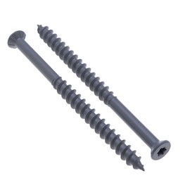 8 mm x 65 mm Light Weight Concrete Screw with Countersunk TX 30 Torx Head, Coarse Thread Sharp Tip Direct Fixing Screw, C4 Corrosion Resistant Anchorage for Indoor and Outdoor Use (10 pcs)