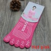 EQLEF® 3 Pairs Women's Non-Slip Grip Workout Yoga Socks, multicoloured