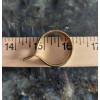 Kirsch Vintage Kirsch 1" Brass Clip-On Cafe Curtain Rings No.