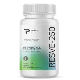 Primetech Nutrition Resveratrol Liposomado Resve-250, 60 Cáps                                                                                         