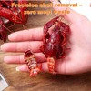Stainless Steel Crawfish Peeler Tool, Shell Cracker and Tail Remover,
