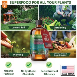 Premium Bonsai Superfood by Gardenera - 8 oz - Natural Kelp Fertilizer for Optimal Bonsai Health and Resilience