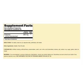 Vitamins Because Chaparral Leaf 900mg 90 Caps Larrea Tridentata