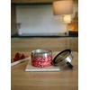 QWETCH - Stainless Steel Lunch Box with Handle - Red